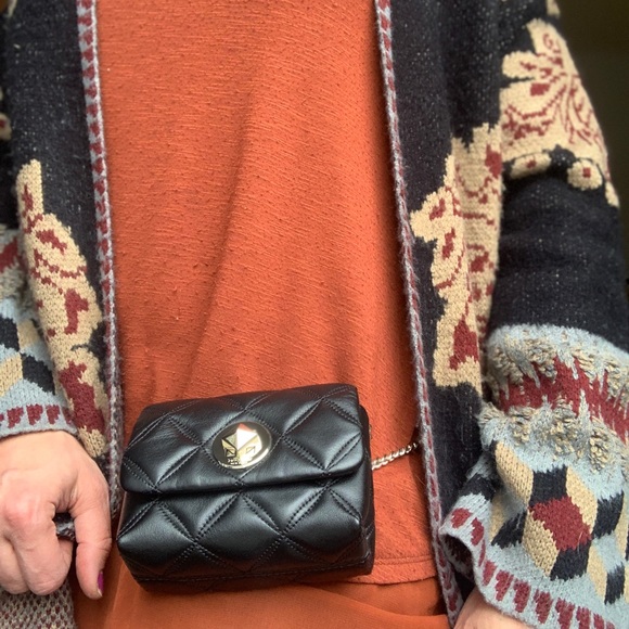 SOLD⛔️Authentic Kate Spade quilted leather belt/Crosby - Picture 15 of 16